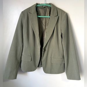 Express gray blazer